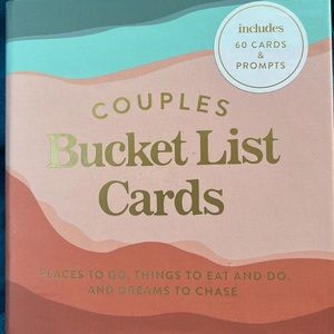 NWT Couples Bucket List Cards